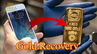Gold Recovery from İphone .How much Gold in iphones ?