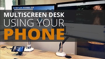 Multiscreen Mobile Phone Productivity with DisplayLink