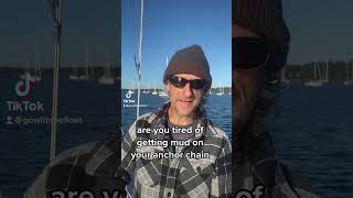 How to Clean your Anchor Chain with Sea Water