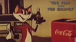 The Fox and the Grapes 1953 Walter Lantz CocaCola Advertisement Cartoon Short Film