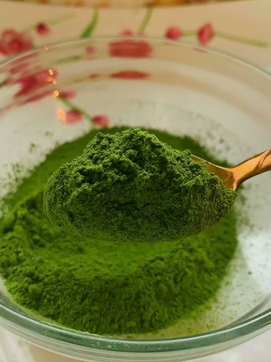How To Make Moringa Leaf Powder How To Make Moringa Powder At Home | Moringa Leaves Powder #shorts
