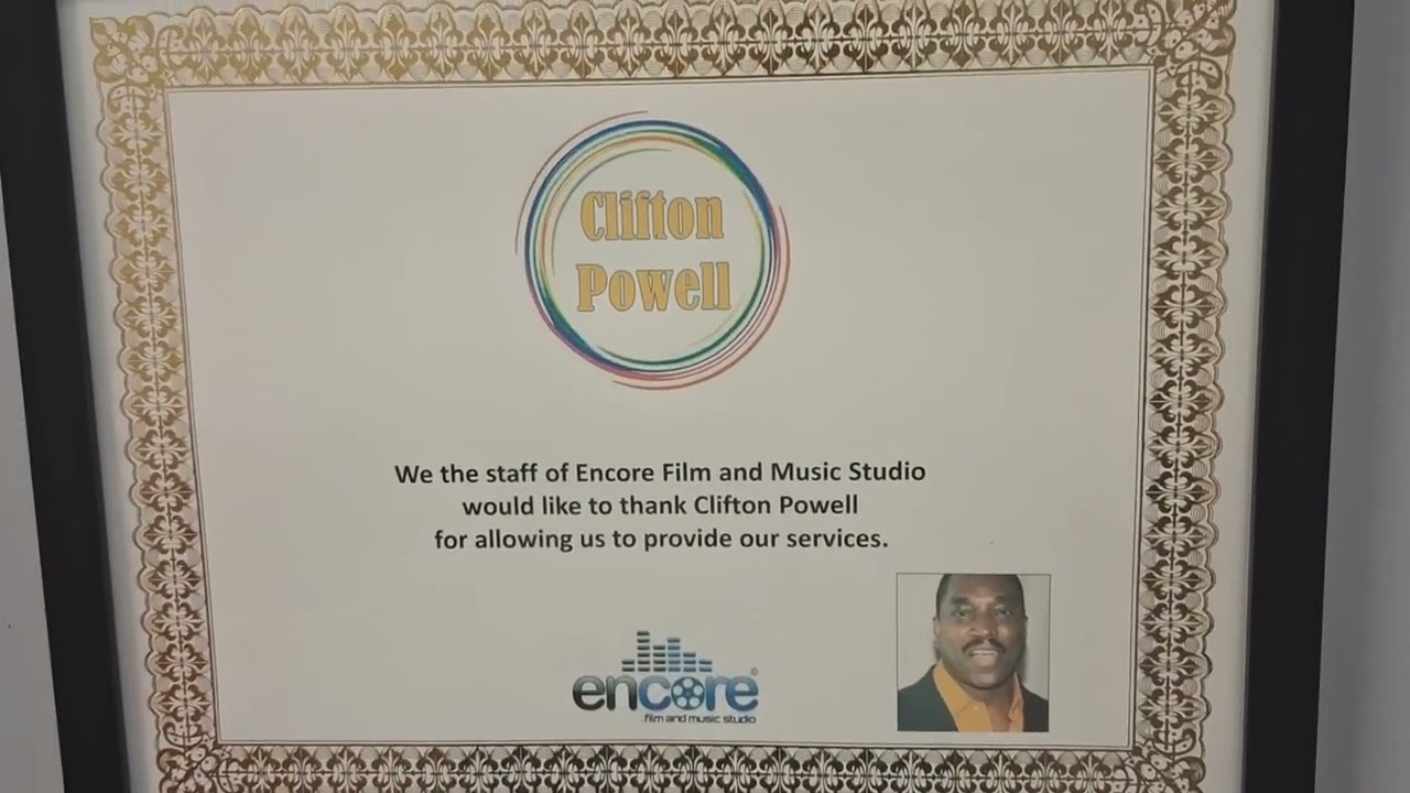 Art Relford at Encore film and music studio in Atlanta, Georgia