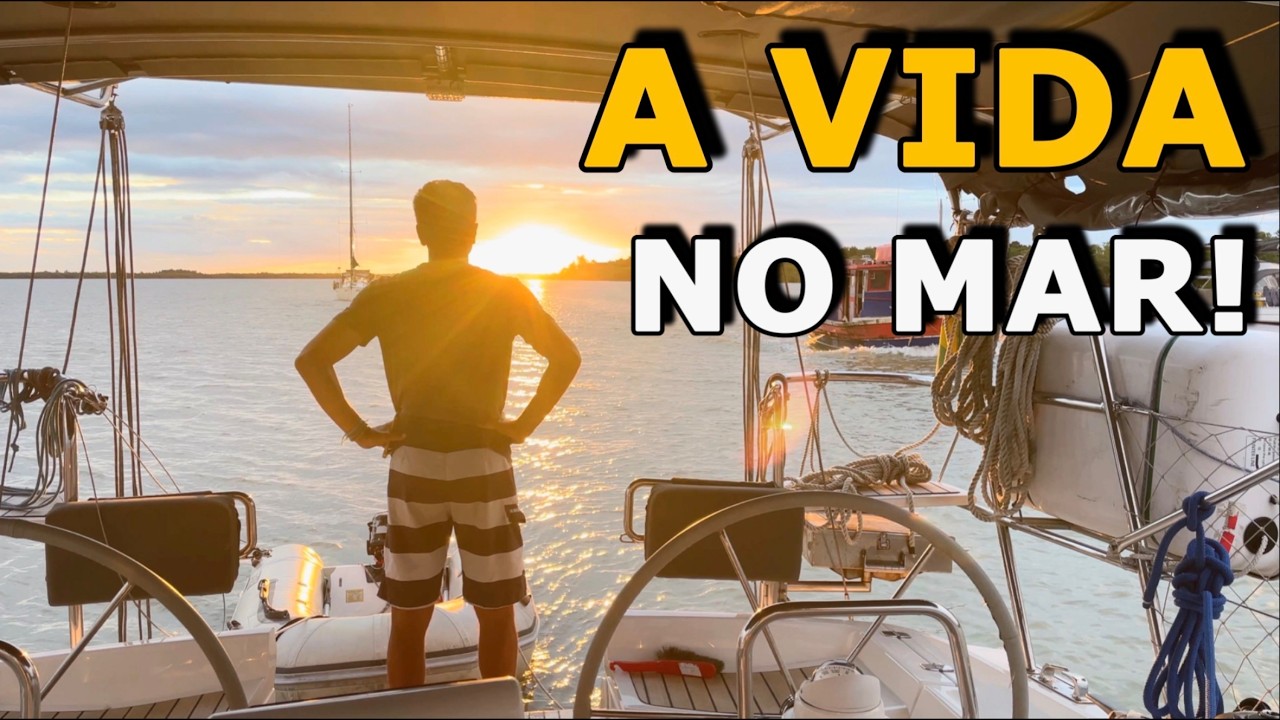 ⁣047 | A vida morando em um veleiro nunca é igual: de Vitória à  Caravelas!