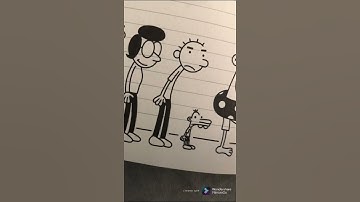 I found a mistake in diary of a wimpy kid