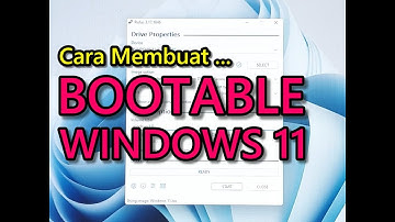 Cara Membuat Bootable USB Windows 11 Menggunakan Aplikasi RUFUS Terbaru | Buat Bootable Windows 11