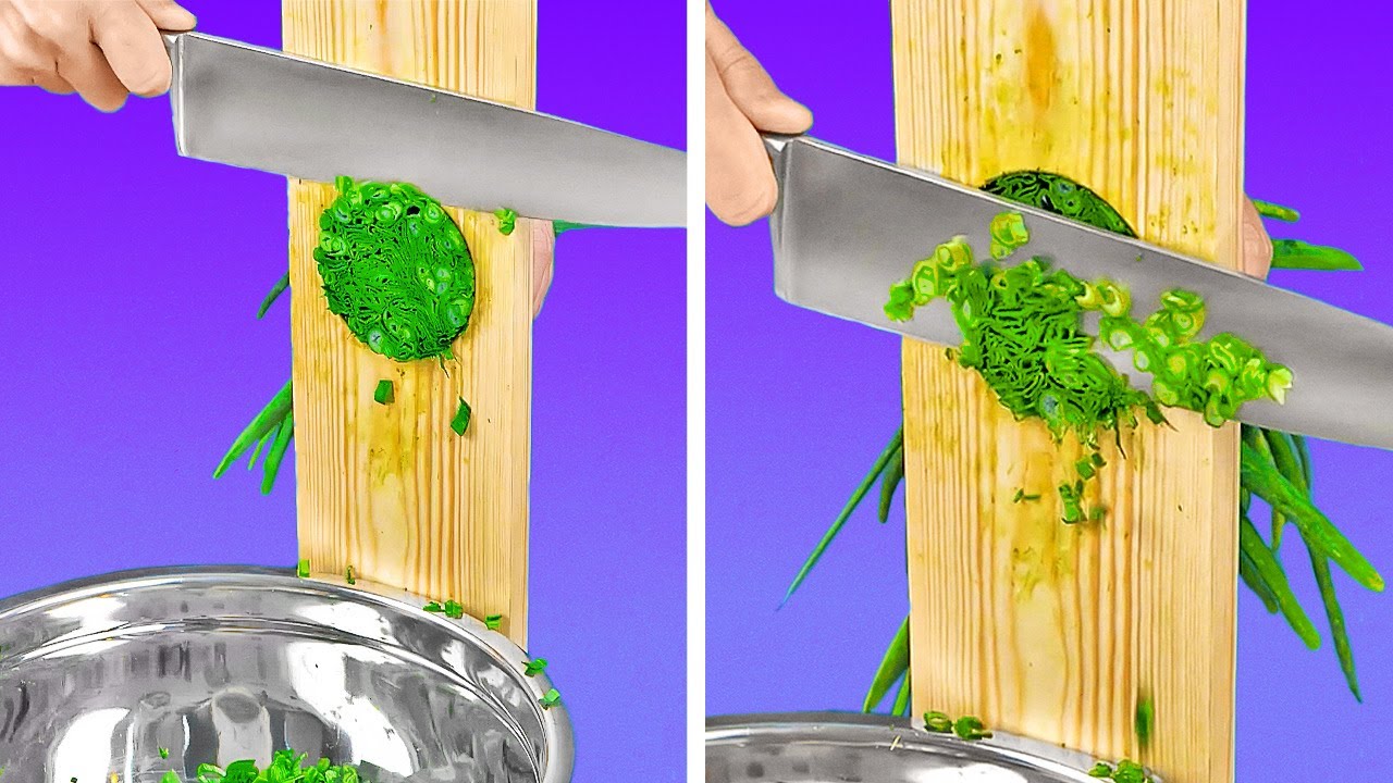 Genius Ways To Cut And Peel Fruits And Vegetables