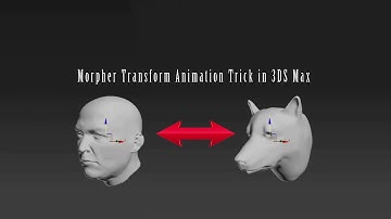 Morpher Transform Animation Trick in 3DS Max