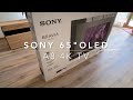 Only Unboxing | Sony Bravia A8 Series 65” (164 cm OLED 4K Android TV Smart TV) recorded by Timelapse