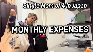 🇯🇵How Much It Costs Me to Raise 4 Kids in Japan | Monthly Expenses