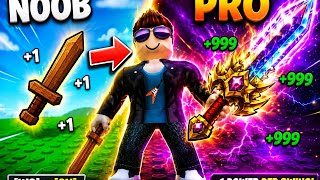I Went From NOOB to PRO With Just 1 Sword Swing! ⚔️🔥 | Roblox