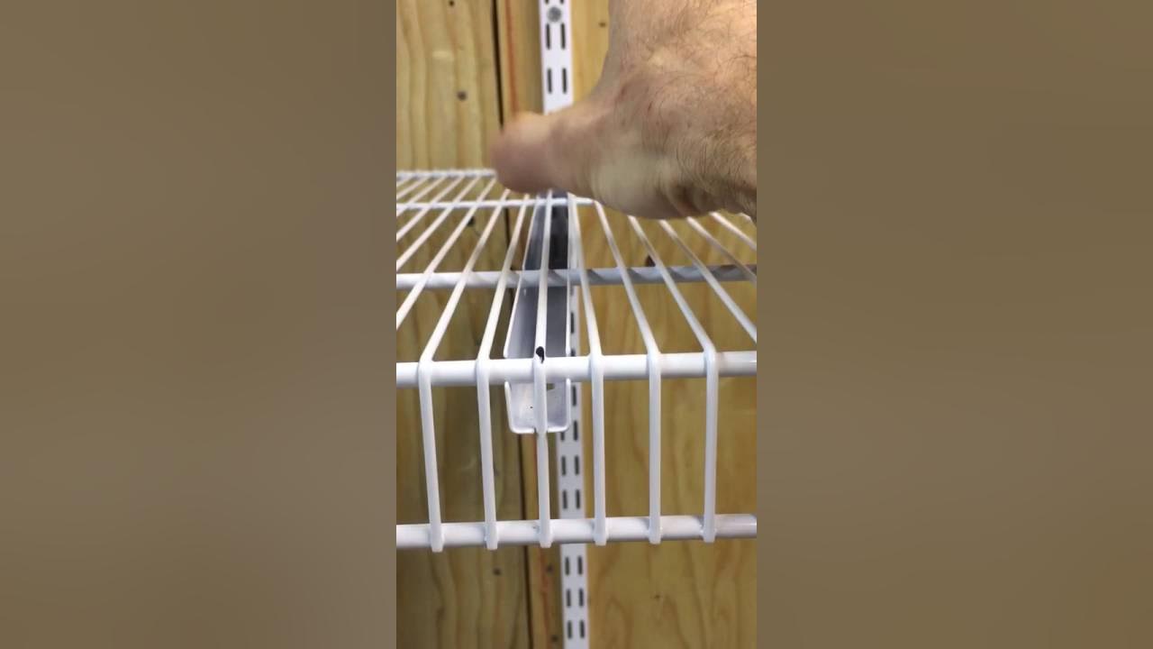 Rubbermaid Fasttrack Shelving YouTube