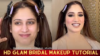 UNCUT INDIAN  BRIDAL Makeup || 2024 @Sakshi Gupta Makeup Studio & Academy in simple steps #makeup