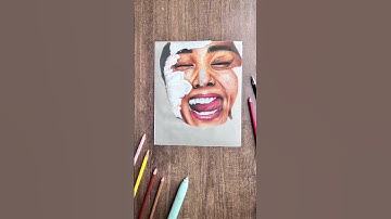 Realistic Pencil colour 🔥Transition  #shorts #pencilcolour #artistshikhasharma #artclasses