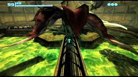 Metroid Prime Trilogy (1):  Flaahgra-HyperMode Without Damage