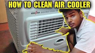 How to clean air cooler without removing drain plug | Kenstar double cool DX | Vino Vibes