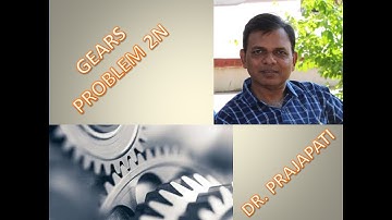 GEARS PROBLEM / NUMERICAL 2N SSR: CALCULATE NUMBER OF TEETH & PITCH LINE VELOCITY FOR VELOCITY RATIO