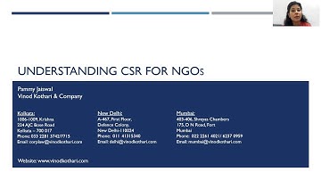 Understanding CSR for NGOs