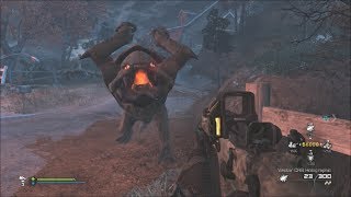 CALL OF DUTY COD GHOSTS - Solo Extinction gameplay "POINT OF CONTACT" all challenges complete!!