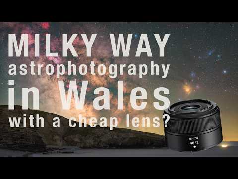 ASTROPHOTOGRAPHY in South Wales with a £100 lens - can I capture the MILKY WAY?