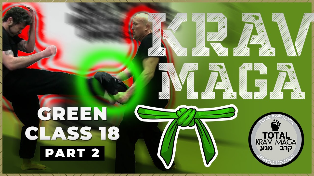 Крав-мага - Зеленый пояс - Класс 18 (Часть 2)