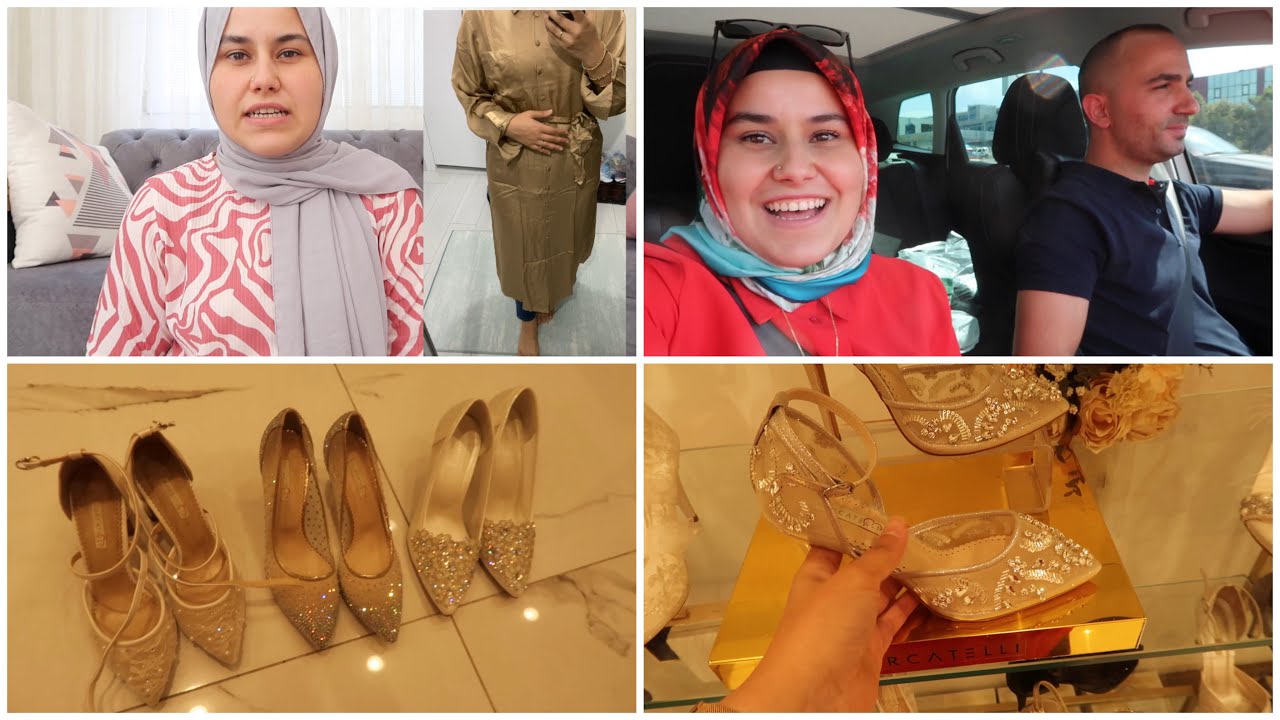 GELİN AYAKKABIMI ALDIM 👠 HAZIRLIKLAR TÜM HIZIYLA DEVAM EDİYOR | BÜYÜK KIYAFET ALIŞVERİŞİM