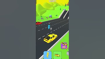 Shape Transform: Shifting Car Level 1 #youtubeshorts #ytshorts #shortsfeed