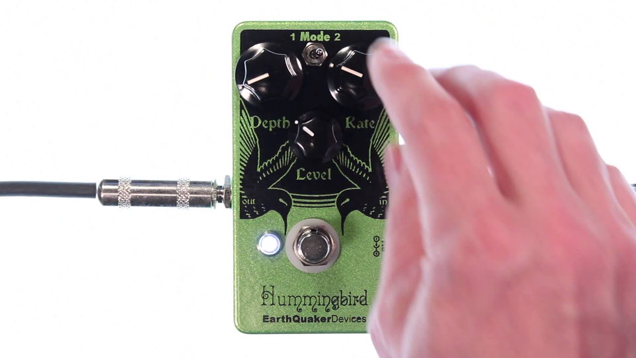 EarthQuaker Devices Hummingbird Repeat Percussion Tremolo - YouTube