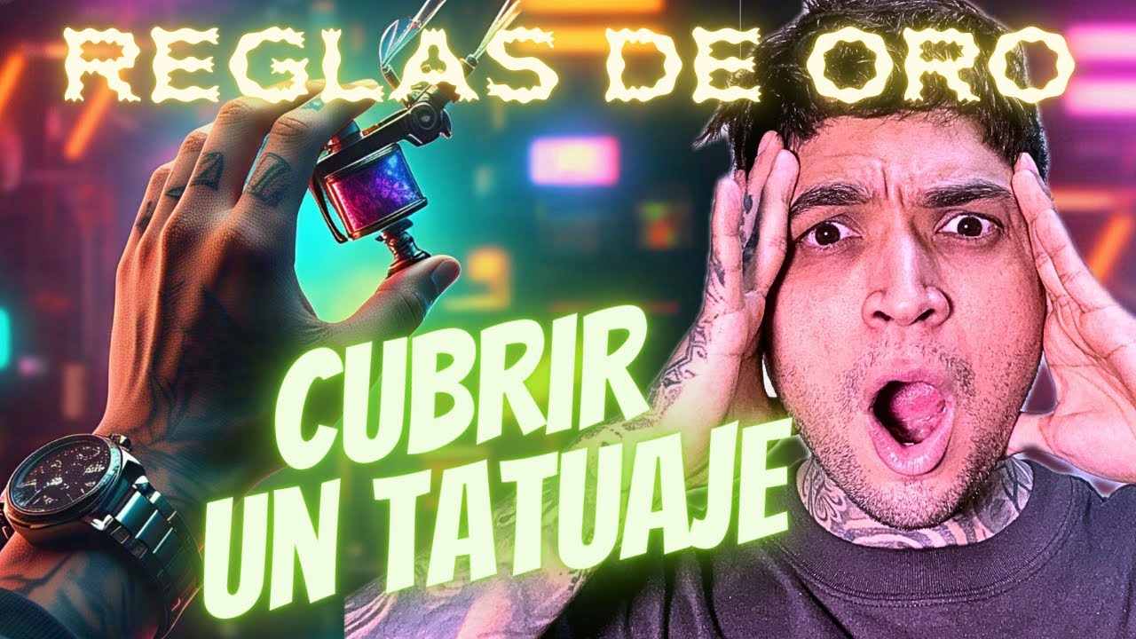 Lo que NECESITAS “SABER” de cubrir tatuajes viejos!!  (COVER UP)