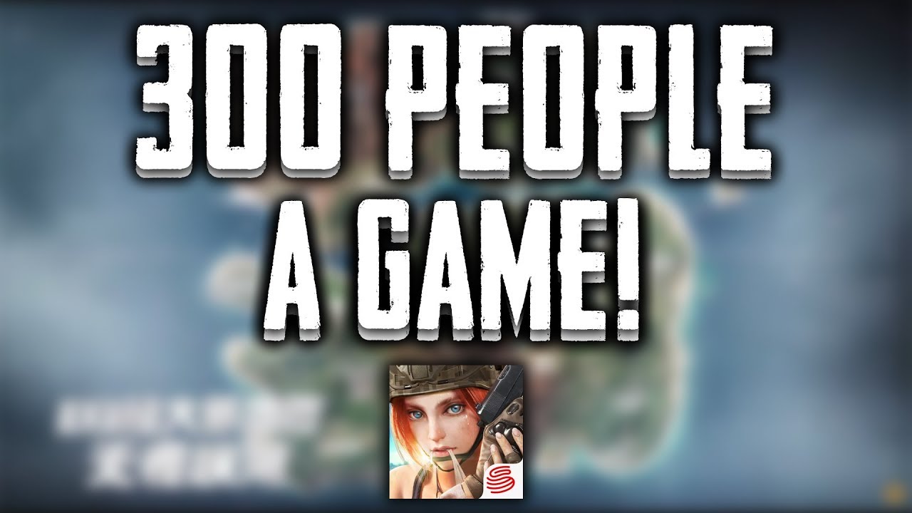 300 Person Gamemode SOON! | Rules Of Survival