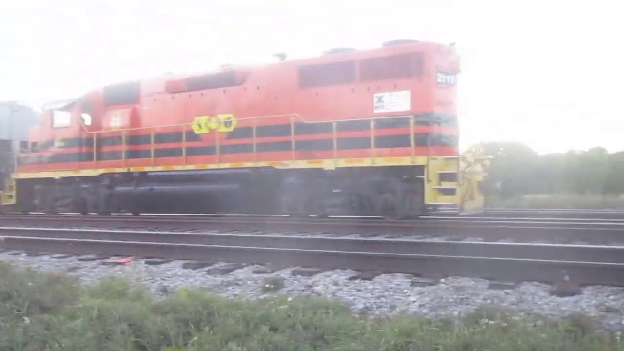 CN 568 with GEXR 2117 on the Guelph sub in Kitchener August 25th 2020
