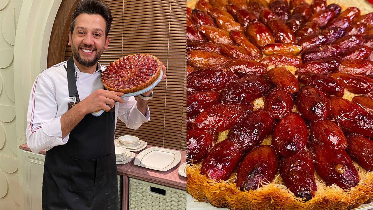 طرقة عمل كنافة بالبلح | المطعم مع الشيف محمد حامد