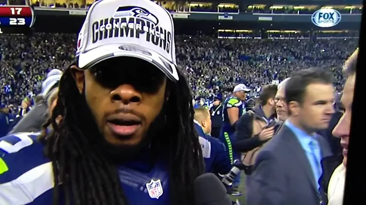 Richard Sherman Interview - Super Bowl - No Joke