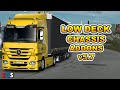 |ETS2 1.50| Low deck chassis addons for Schumi's trucks v5.7