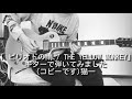 「 ピリオドの雨 / THE YELLOW MONKEY」ギターで弾いてみました(コピーです)猫一