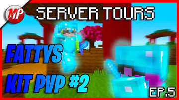 FATTYS KIT PVP SERVER! WITH CHANGING PVP AREA AND MORE! | PS4 Bedrock Server Tour