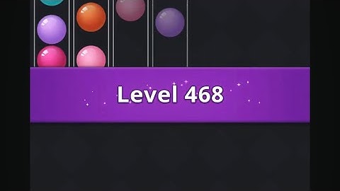 Color Bubble - Ball Sort Puz (Level 468)