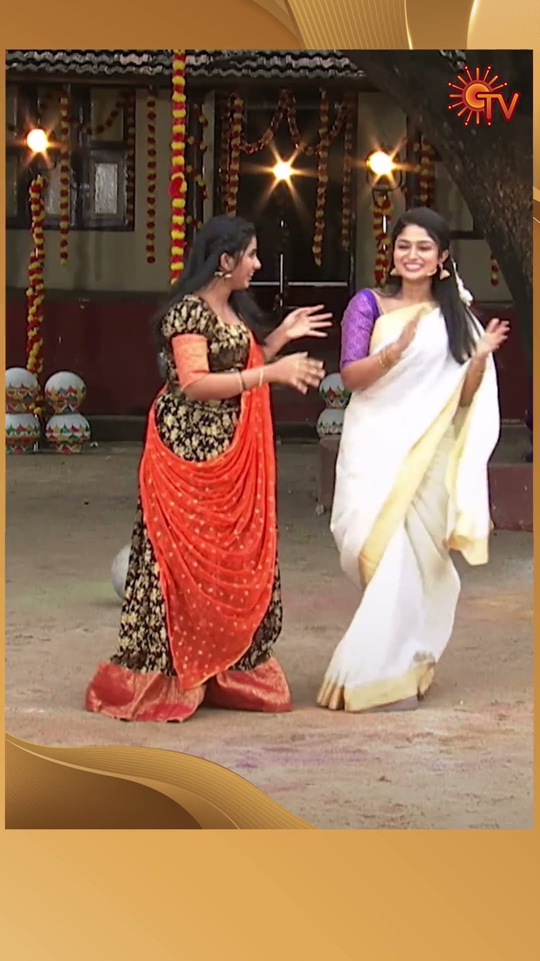 Wowww...! Blast-uh #anandhi \u0026 #malli ??| Pongal Special Show | Pongalo Pongal |Sun TV #shorts