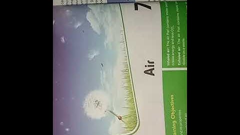 Class 4 G. Science Revision Chapter 7 & 8