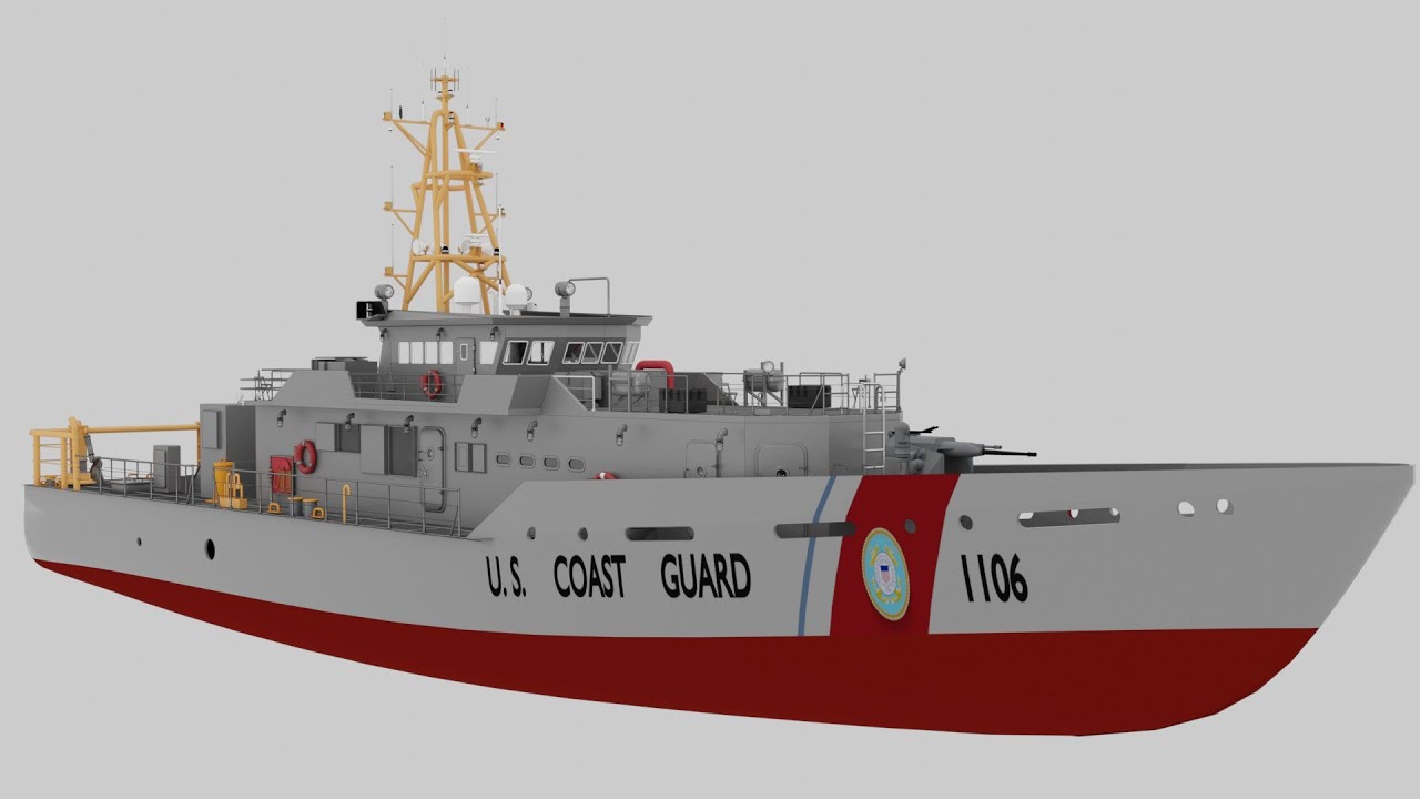 blender 2.8 tutorial model a coastguardship part 1 - YouTube