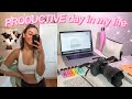 PRODUCTIVE day in my life vlog! (one day before the lockdown) my routine!