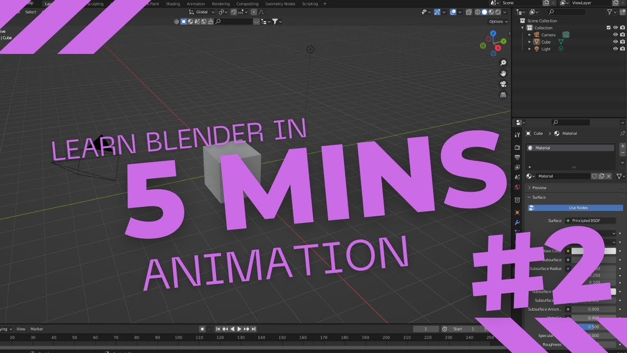 Learn Blender Animation in 5 Minutes YouTube