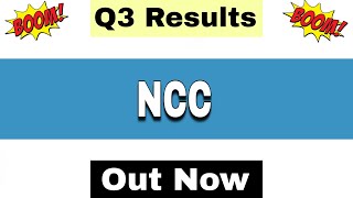 NCC Results Today | NCC Q3 Results 2026 | NCC Share Latest News | NCC Limited Latest news today 