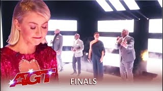 Voices Of Service : Julianne Hough BREAKS DOWN After This! | America's Got Talent 2019