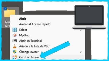 Cambiar icono de carpetas con el #menucontextual de Windows