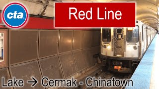 Let's Ride the Rail - CTA Red Line from Lake to Cermak–Chinatown