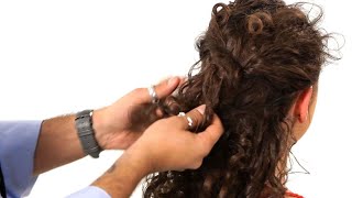 Everyday Look for Curly Hair | Salon Hair Tutorial