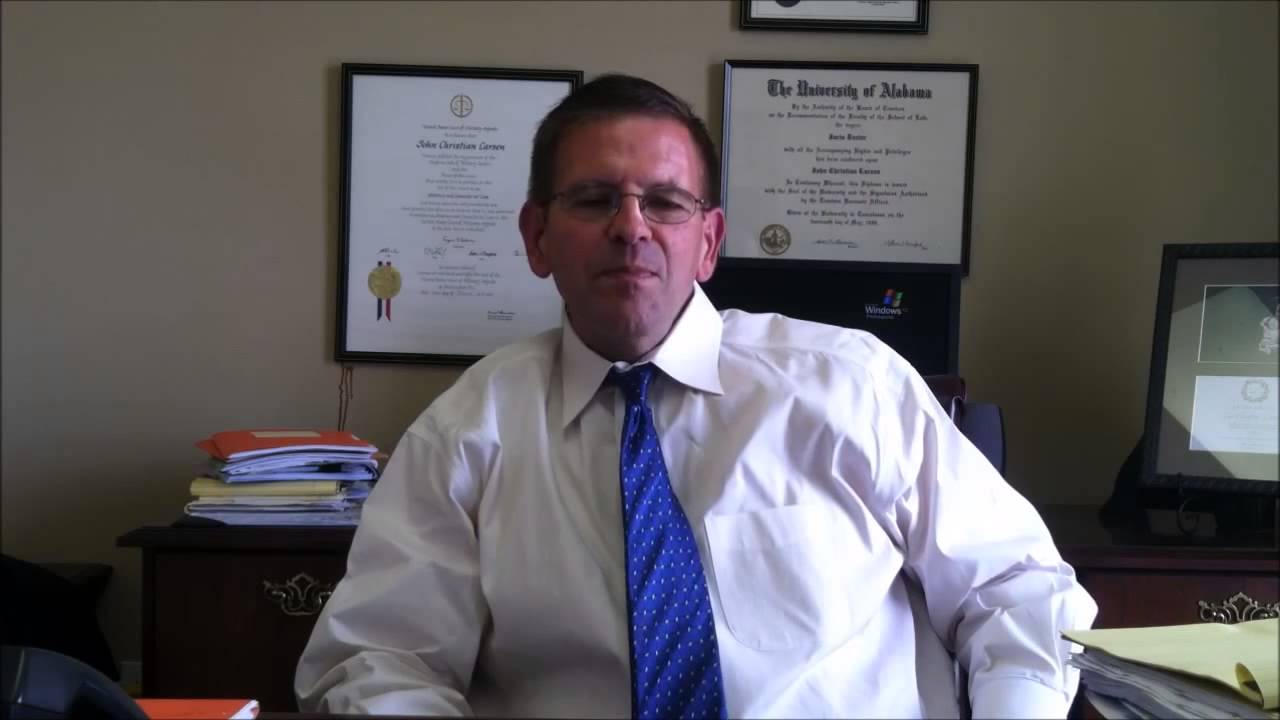 Huntsville Bankruptcy Attorney John C. Larsen YouTube