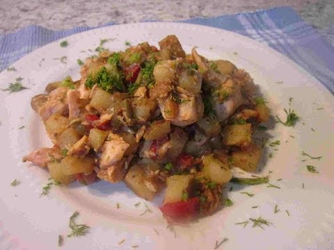 How to Make Easy Salmon Hash ~ Leftover Salmon Recipe