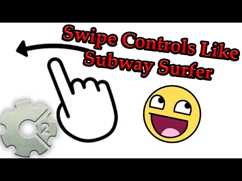 Construct 2 Subway Surfer Swipe Controls