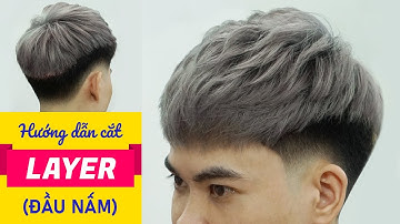 Hướng dẫn cách cắt kiểu tóc LAYER đẹp nhất VN - Cắt tóc nam đẹp 2020 - Chính Barber Shop